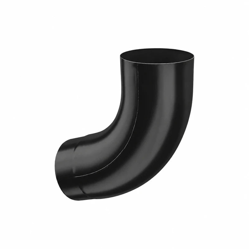 HALF ROUND ALUMINUM ELBOW 72°