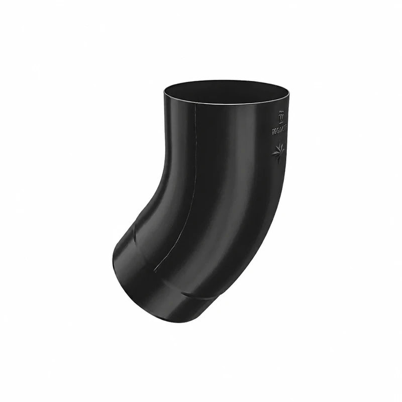 HALF ROUND ALUMINUM ELBOW 40°