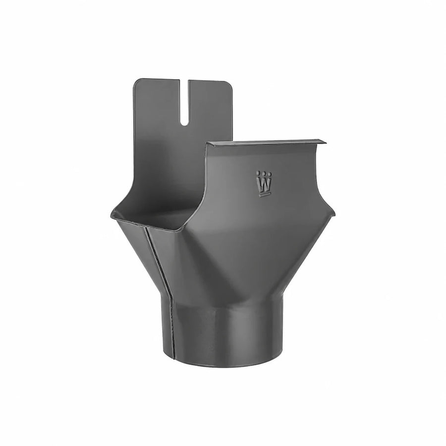 ALUMINUM SQUARE-TO-ROUND OUTLET