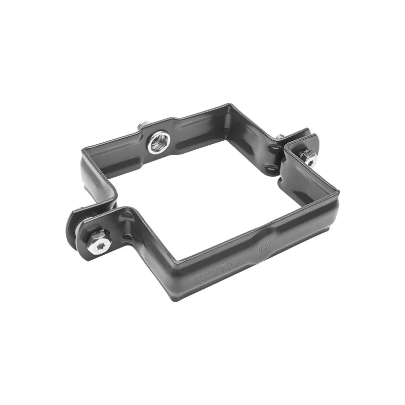 ALUMINUM SQUARE PIPE CLEATS / DOWNSPOUT BRACKET