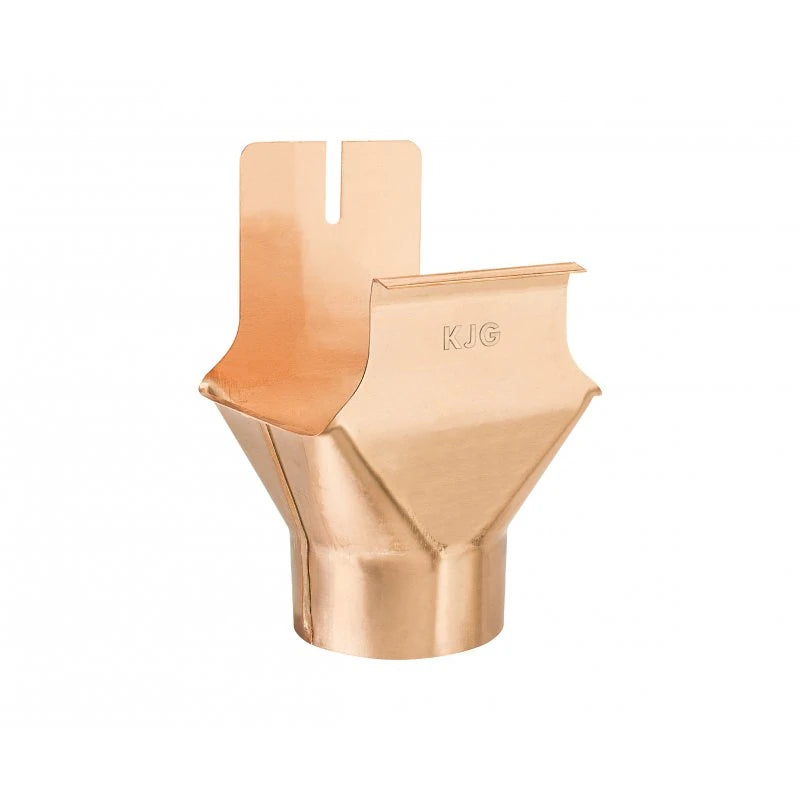 SQUARE COPPER SQUARE-TO-ROUND OUTLET
