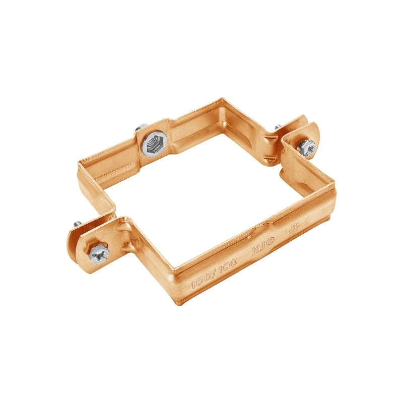 SQUARE COPPER PIPE CLEATS